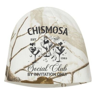 Chismosa Social Club Latina Mexicana Funny Hispanic Kati - Camo Knit Beanie