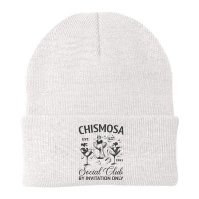 Chismosa Social Club Latina Mexicana Funny Hispanic Knit Cap Winter Beanie