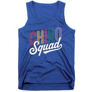 Chiro Squad Chiropractor Chiropractic Assistant Gift Tank Top