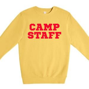 Camp Staff Premium Crewneck Sweatshirt