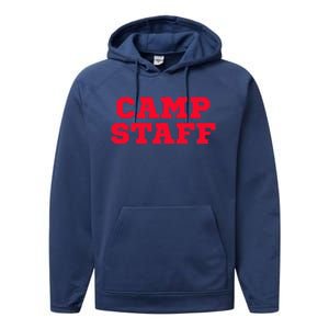 Camp Staff Performance Fleece Hoodie