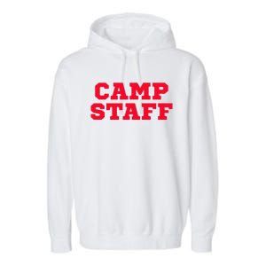 Camp Staff Garment-Dyed Fleece Hoodie