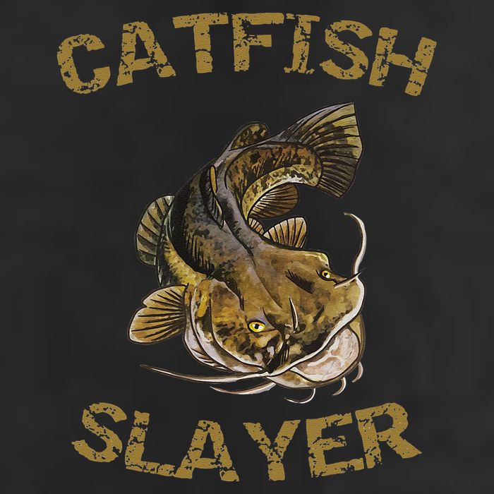 Catfish Slayer Catfish For Catfish Fisherman Cool Comfort Performance Bucket Hat