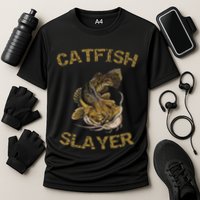 Catfish Slayer Catfish For Catfish Fisherman Performance Shirt