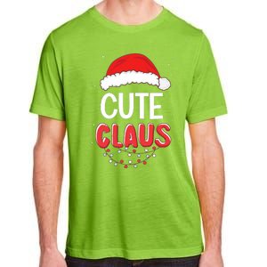 Cute Santa Claus Christmas Matching Costume Adult ChromaSoft Performance T-Shirt