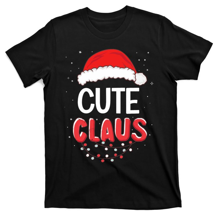 Cute Santa Claus Christmas Matching Costume T-Shirt