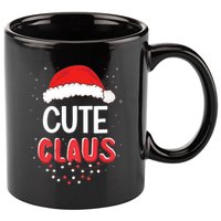 Cute Santa Claus Christmas Matching Costume 11oz C Handle Ceramic Mug