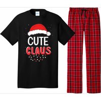 Cute Santa Claus Christmas Matching Costume Pajama Set