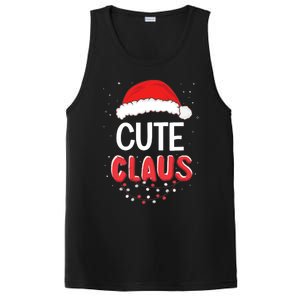 Cute Santa Claus Christmas Matching Costume PosiCharge Competitor Tank