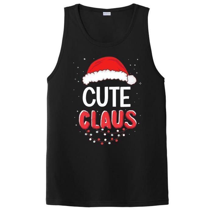 Cute Santa Claus Christmas Matching Costume PosiCharge Competitor Tank