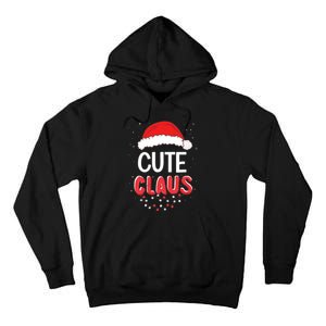 Cute Santa Claus Christmas Matching Costume Tall Hoodie