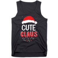 Cute Santa Claus Christmas Matching Costume Tank Top