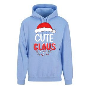 Cute Santa Claus Christmas Matching Costume Unisex Surf Hoodie