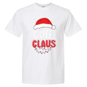 Cute Santa Claus Christmas Matching Costume Garment-Dyed Heavyweight T-Shirt