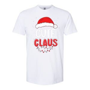 Cute Santa Claus Christmas Matching Costume Softstyle CVC T-Shirt