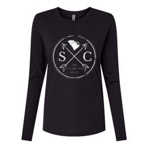 Cute South Carolina Sc The Palmetto State Womens Cotton Relaxed Long Sleeve T-Shirt