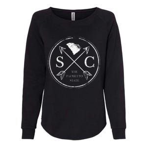 Cute South Carolina Sc The Palmetto State Womens California Wash Sweatshirt