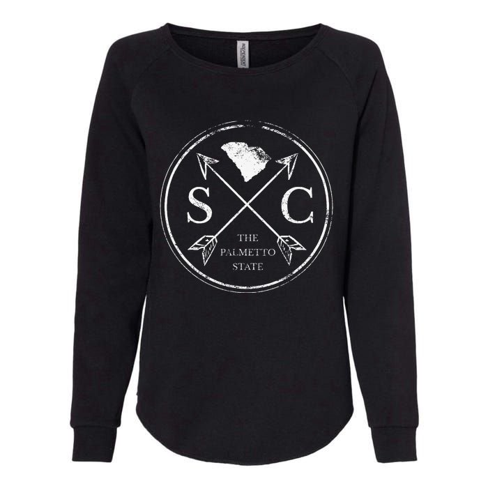 Cute South Carolina Sc The Palmetto State Womens California Wash Sweatshirt