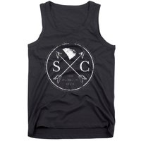 Cute South Carolina Sc The Palmetto State Tank Top