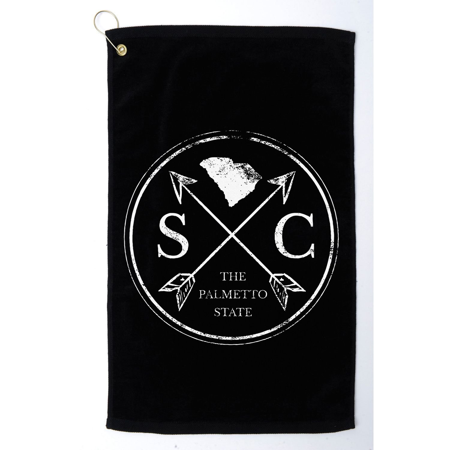 Cute South Carolina Sc The Palmetto State Golf Towel