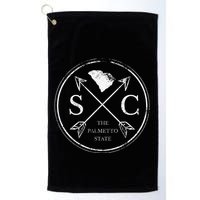 Cute South Carolina Sc The Palmetto State Golf Towel
