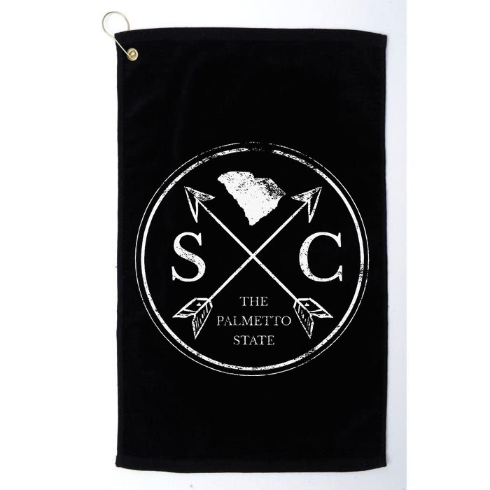 Cute South Carolina Sc The Palmetto State Golf Towel