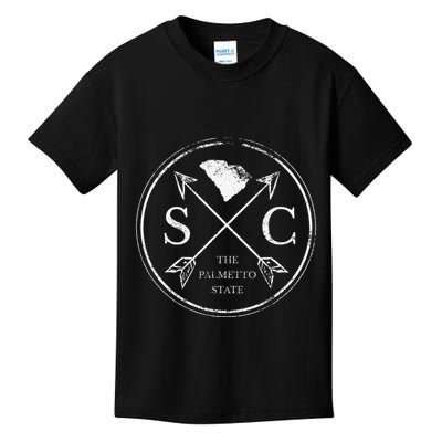 Cute South Carolina Sc The Palmetto State Kids T-Shirt