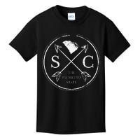 Cute South Carolina Sc The Palmetto State Kids T-Shirt