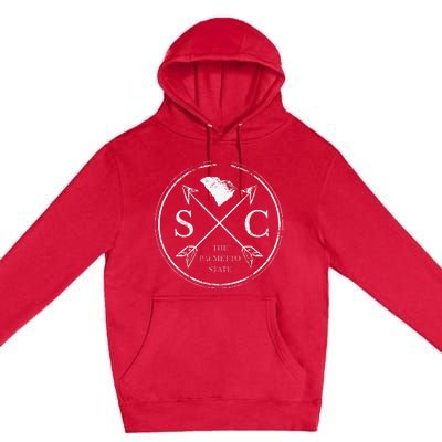 Cute South Carolina Sc The Palmetto State Premium Pullover Hoodie