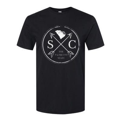 Cute South Carolina Sc The Palmetto State Softstyle CVC T-Shirt