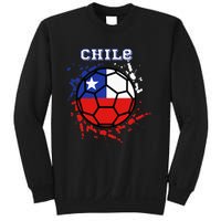 Chile Soccer Chilean Flag Futbol Fan Jersey Sweatshirt