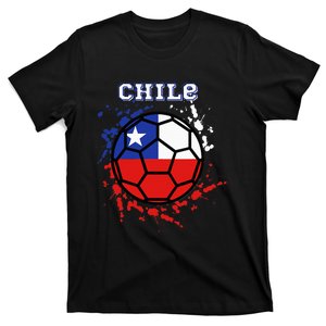 Chile Soccer Chilean Flag Futbol Fan Jersey T-Shirt