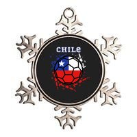 Chile Soccer Chilean Flag Futbol Fan Jersey Metallic Star Ornament