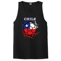 Chile Soccer Chilean Flag Futbol Fan Jersey PosiCharge Competitor Tank