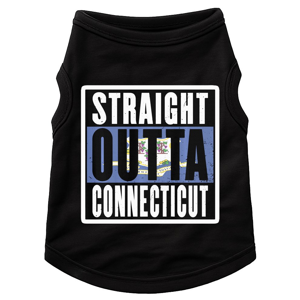 Connecticut State Ct Home State Love Doggie Tank