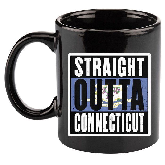 Connecticut State Ct Home State Love 11oz C Handle Ceramic Mug