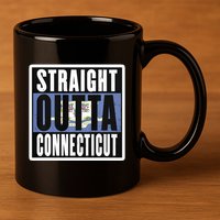 Connecticut State Ct Home State Love 11oz C Handle Ceramic Mug