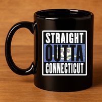 Connecticut State Ct Home State Love 11oz C Handle Ceramic Mug