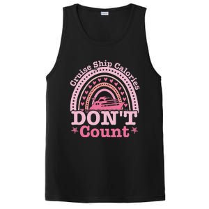 Cruise Ship Calories Don't Count Rainbow Cruising Lover PosiCharge Competitor Tank