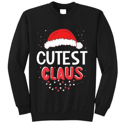 Cutest Santa Claus Christmas Matching Costume Sweatshirt