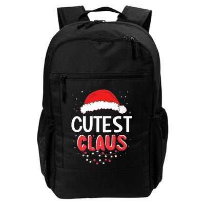 Cutest Santa Claus Christmas Matching Costume Backpack
