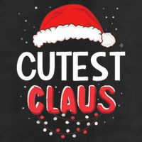 Cutest Santa Claus Christmas Matching Costume Adult Drive Performance Visor