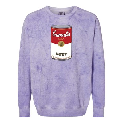 Cannabis Soup Colorblast Crewneck Sweatshirt