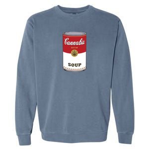 Cannabis Soup Garment-Dyed Sweatshirt