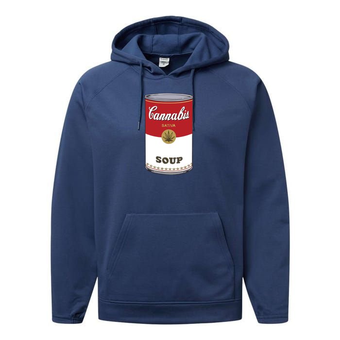 Cannabis Soup Performance Fleece Hoodie