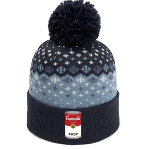 Cannabis Soup The Baniff Cuffed Pom Beanie