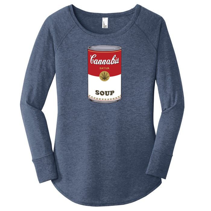 Cannabis Soup Women's Perfect Tri Tunic Long Sleeve Shirt