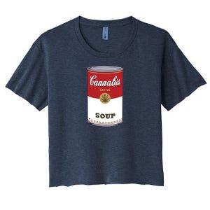 Cannabis Soup Women's Crop Top Tee