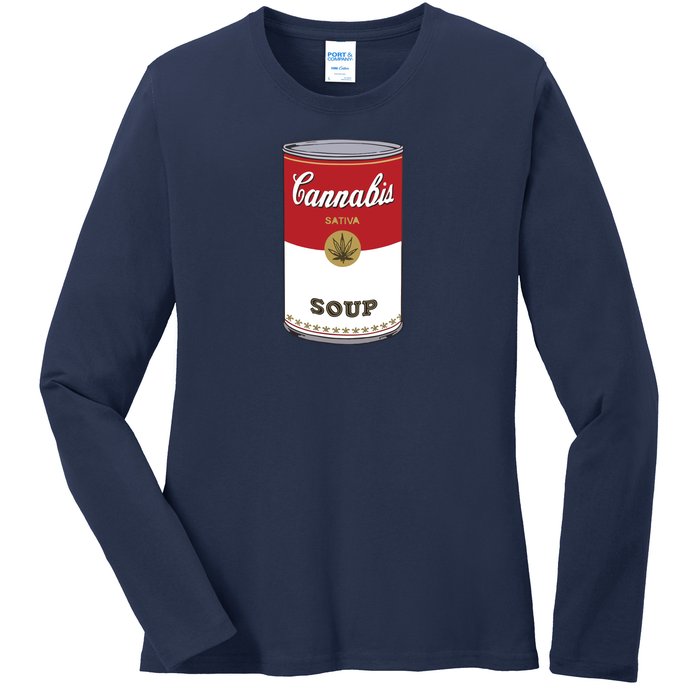 Cannabis Soup Ladies Long Sleeve Shirt