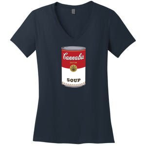 Cannabis Soup Women's V-Neck T-Shirt